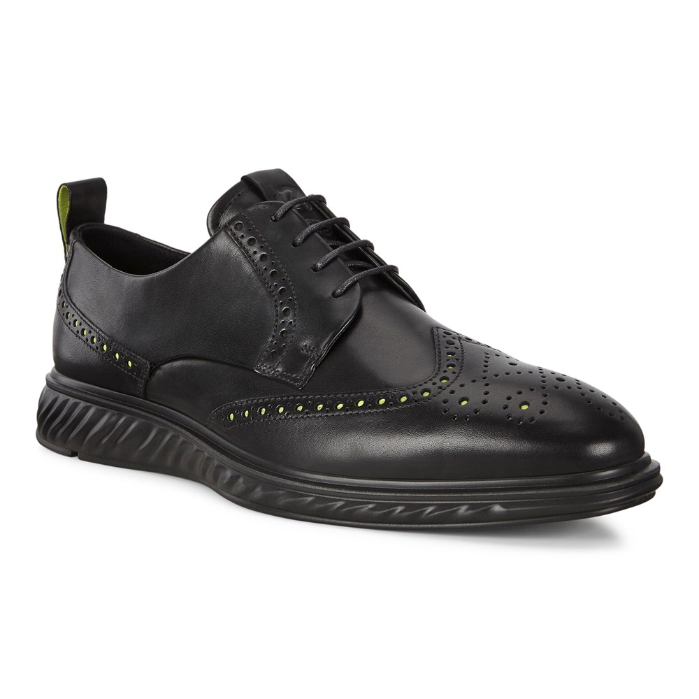 Zapatos Brogue Hombre - ECCO St.1 Hybrid Lite Wingtip - Negros - NPL089713